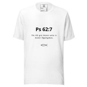 Biblijos citata · Unisex marškinėliai