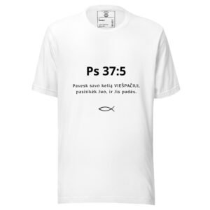 Biblijos citata · Unisex marškinėliai
