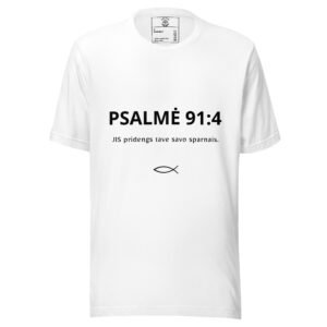 Biblijos citata · Unisex marškinėliai