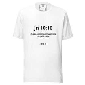 Biblijos citata · Unisex marškinėliai