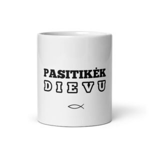 Pasitikėk Dievu · Puodelis