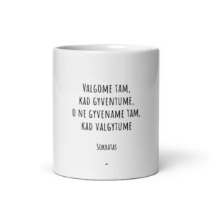 Išminties mintis · Puodelis