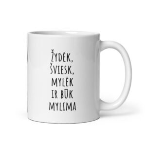 Mylimai mamytei · Puodelis