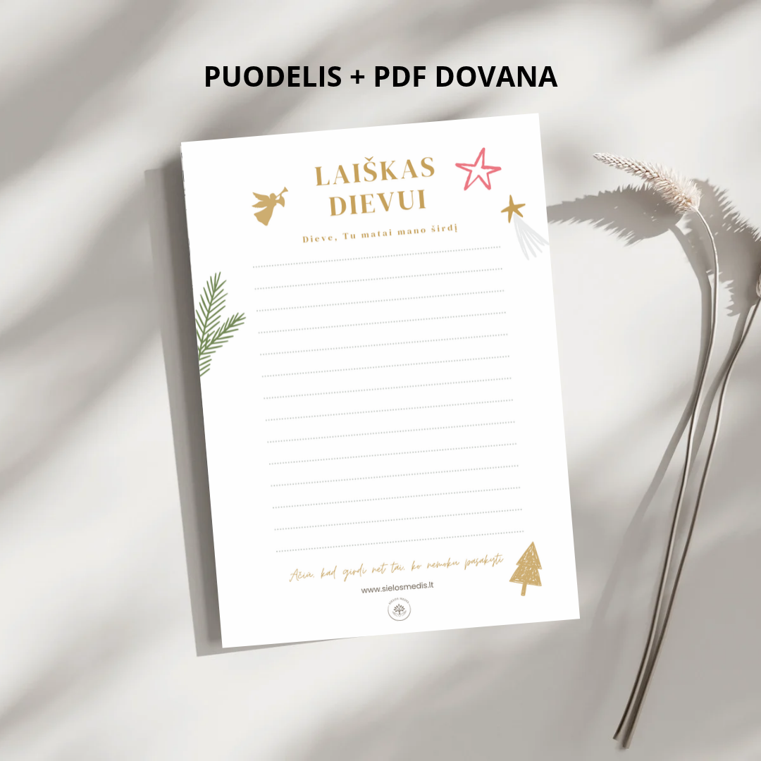 Laiškas Dievui · Kalėdinis Puodelis + PDF „Laiškas Dievui" - Image 4