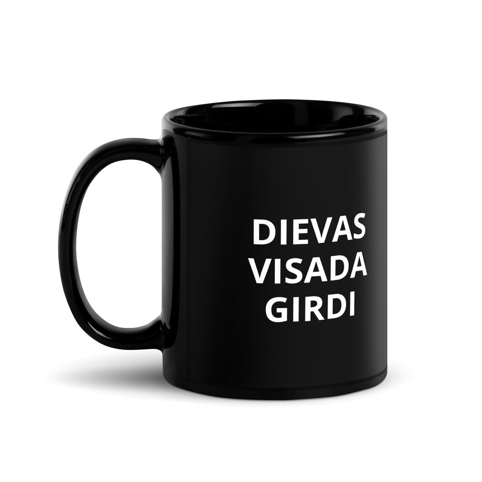 Dievas visada girdi · Puodelis